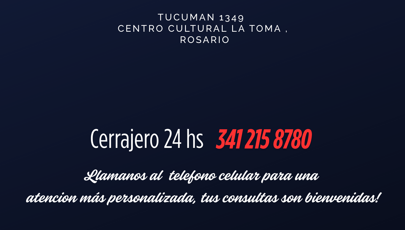 Servicios de cerrajería